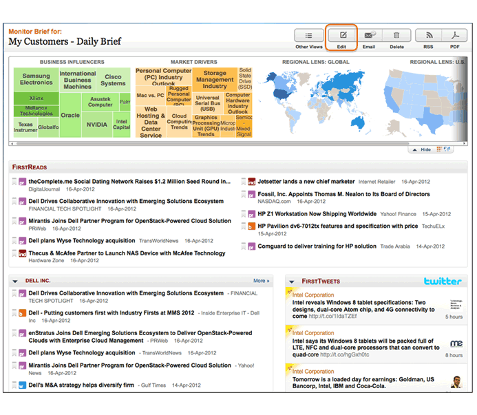 Image for 'How to set up a Monitor to track My Customers or a Target Account List' (E)